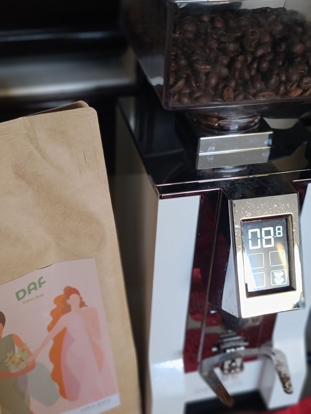 Customer photo review of PUISSANT coffee beans -South America/India - DAF - Our local brand