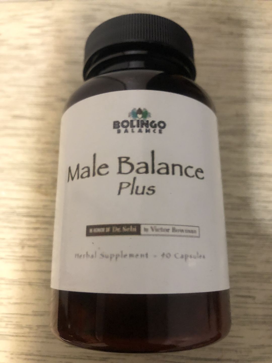 Customer photo review of Male Balance Plus