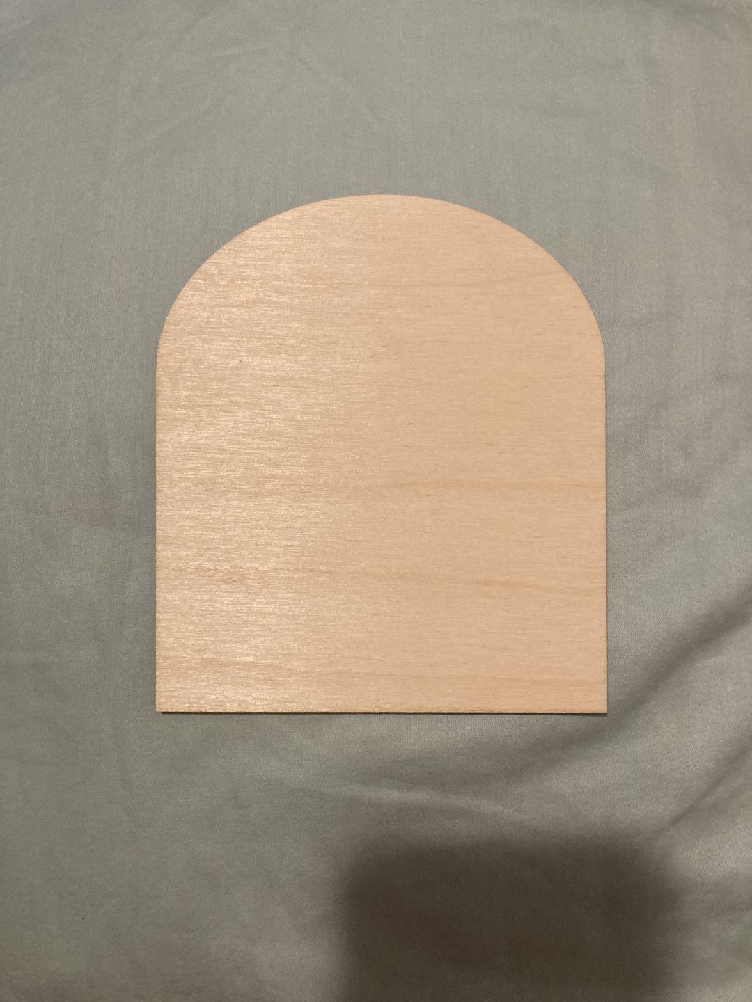 Customer photo review of Unfinished Wood Arch Shape - Craft - up to 36" DIY