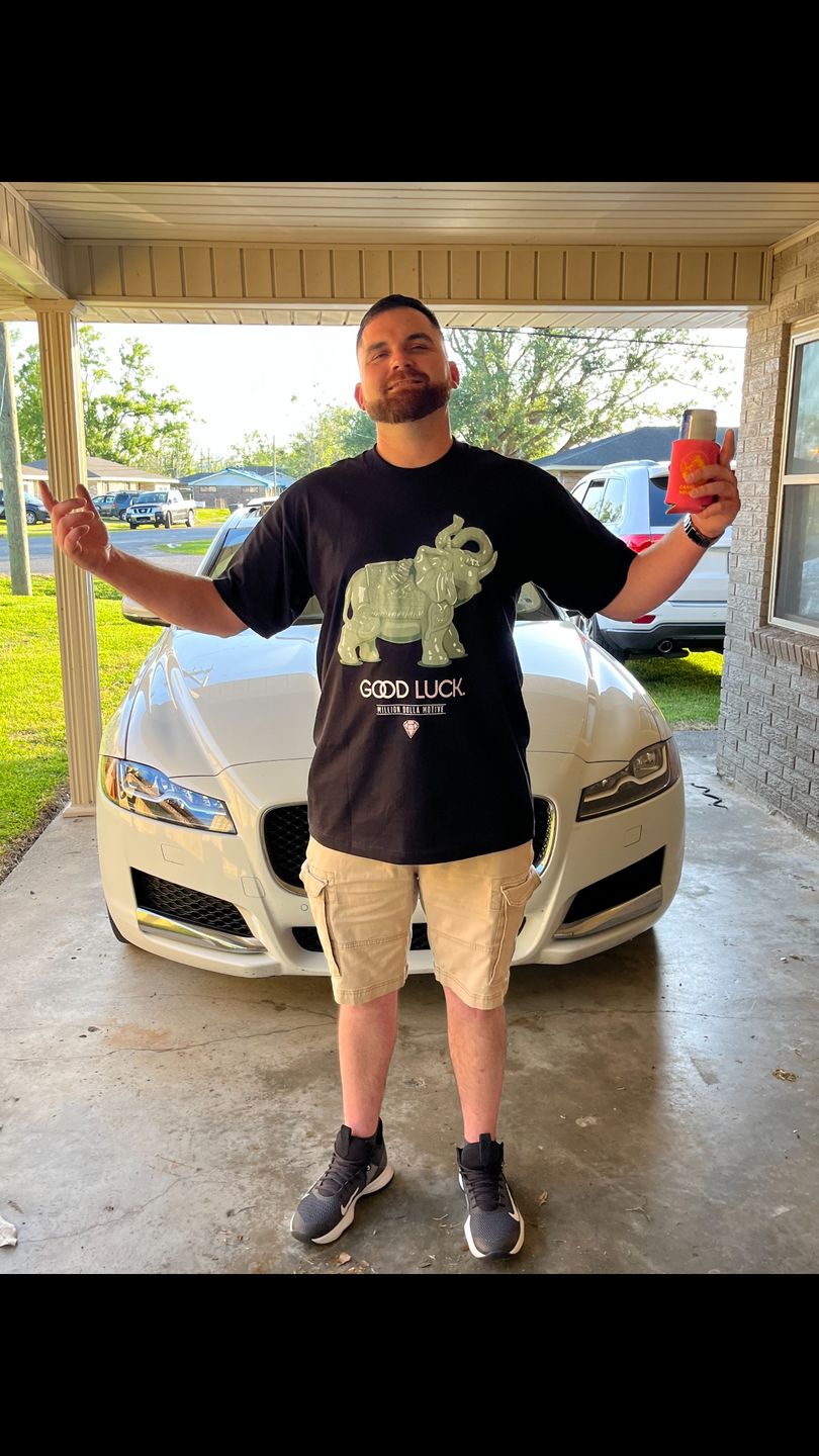 Customer photo review of Mystery Box of 12 T-Shirts