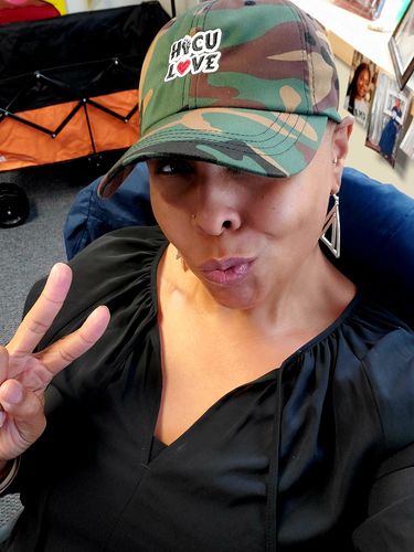 Customer photo review of HBCU LOVE Hat