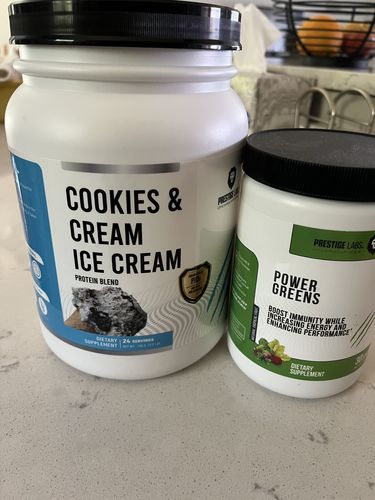 Customer photo review of Protein Blend