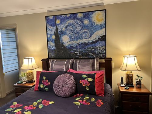 Customer photo review of Vincent Van Gogh's The Starry Night (1889)