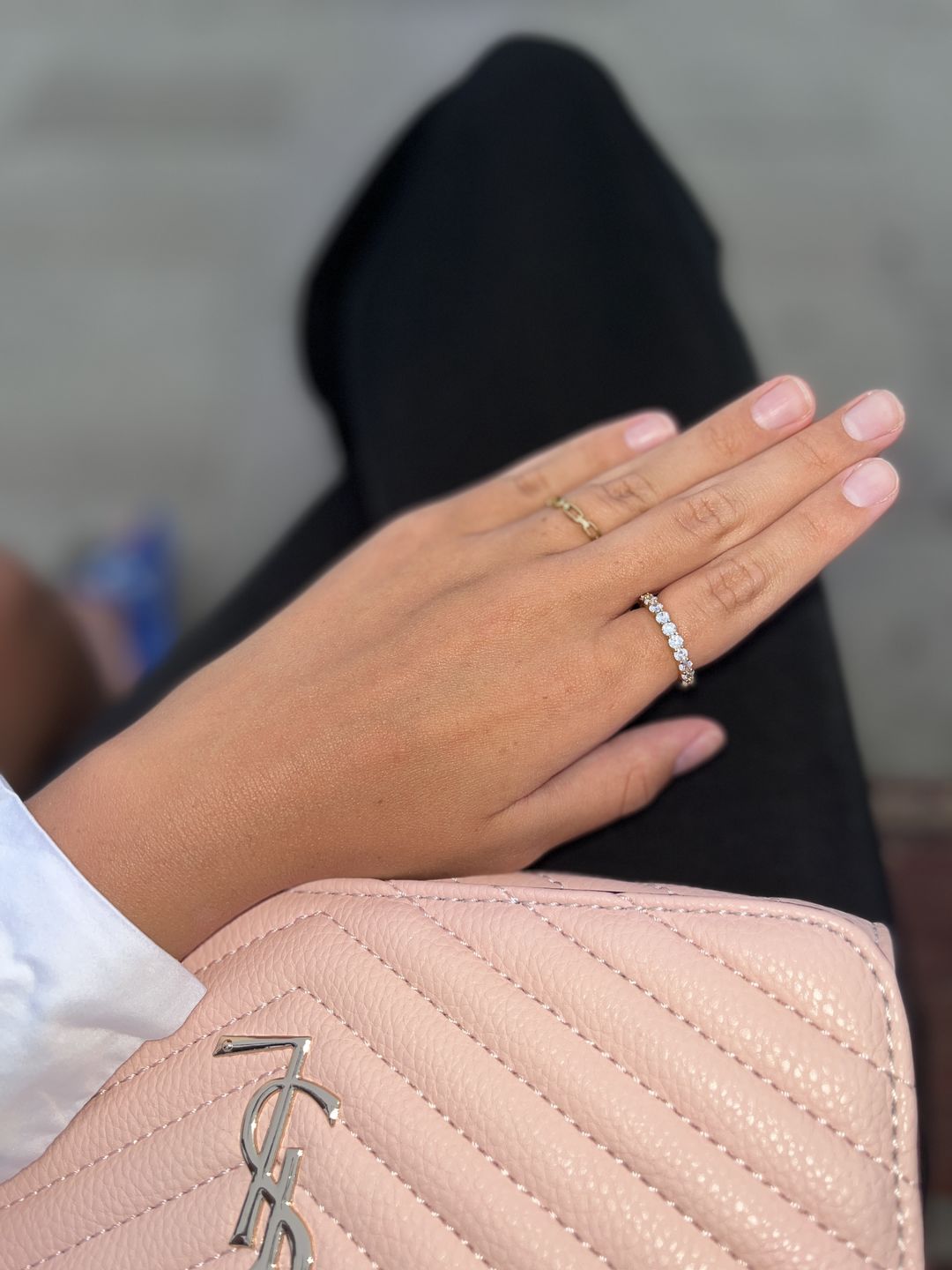 Customer photo review of Element Ring | 18K vergoldet