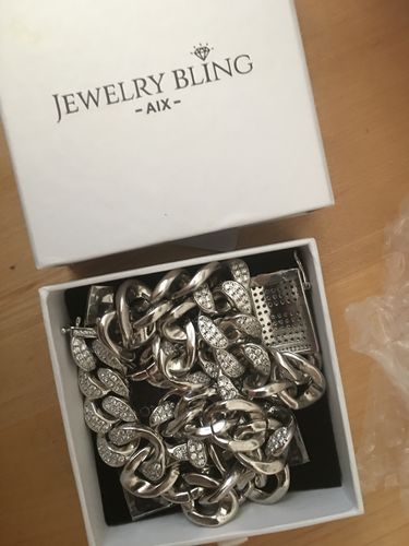 Customer photo review of CUBAN BLING. - 20MM OR BLANC