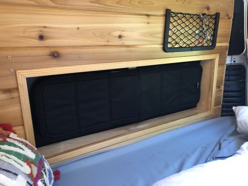 Customer photo review of Universal - Half-Slider Bunk Window Shade