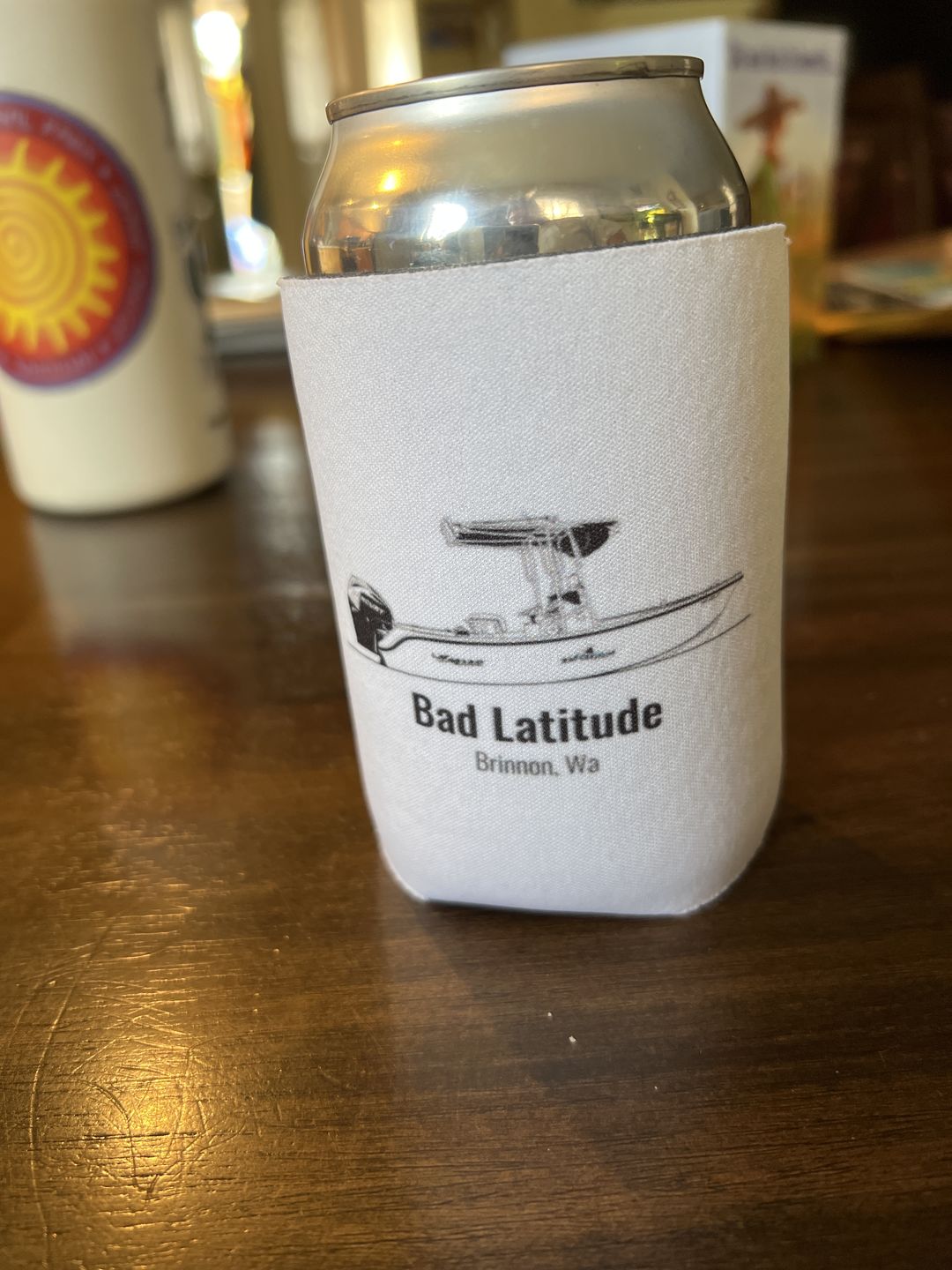 Customer photo review of Custom Boat Koozie