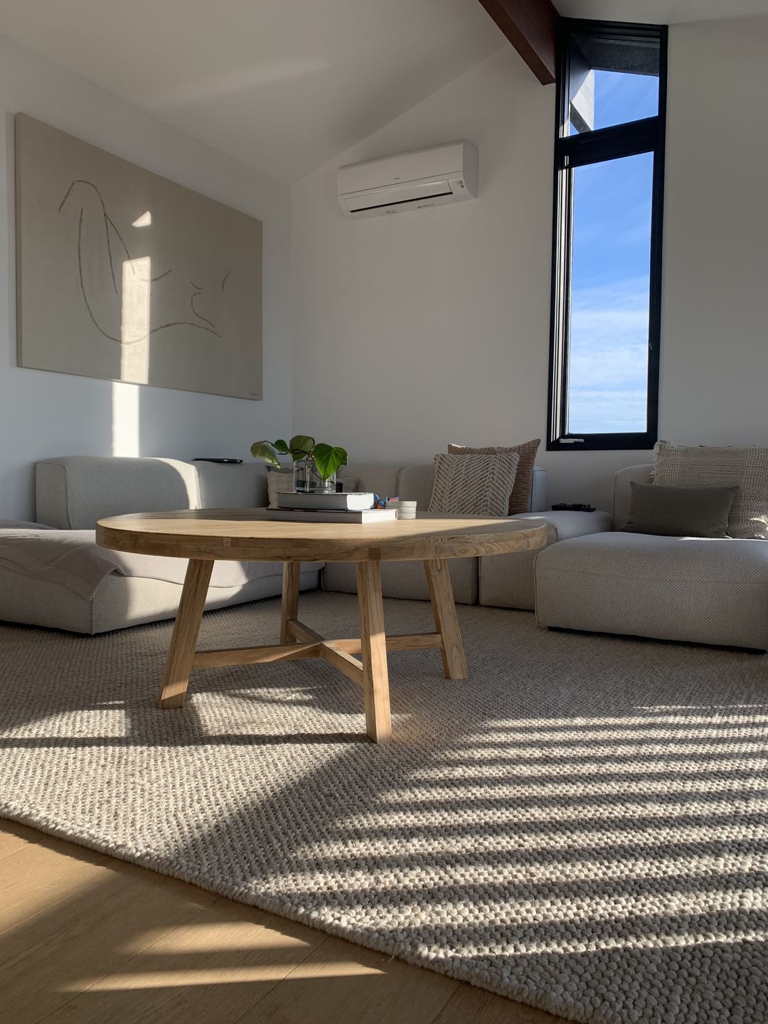 Customer photo review of Marley Wool Rug Beige/Ivory