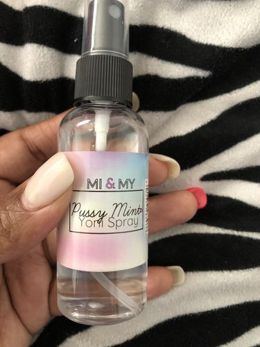 Customer photo review of PussyMint Yoni Spray