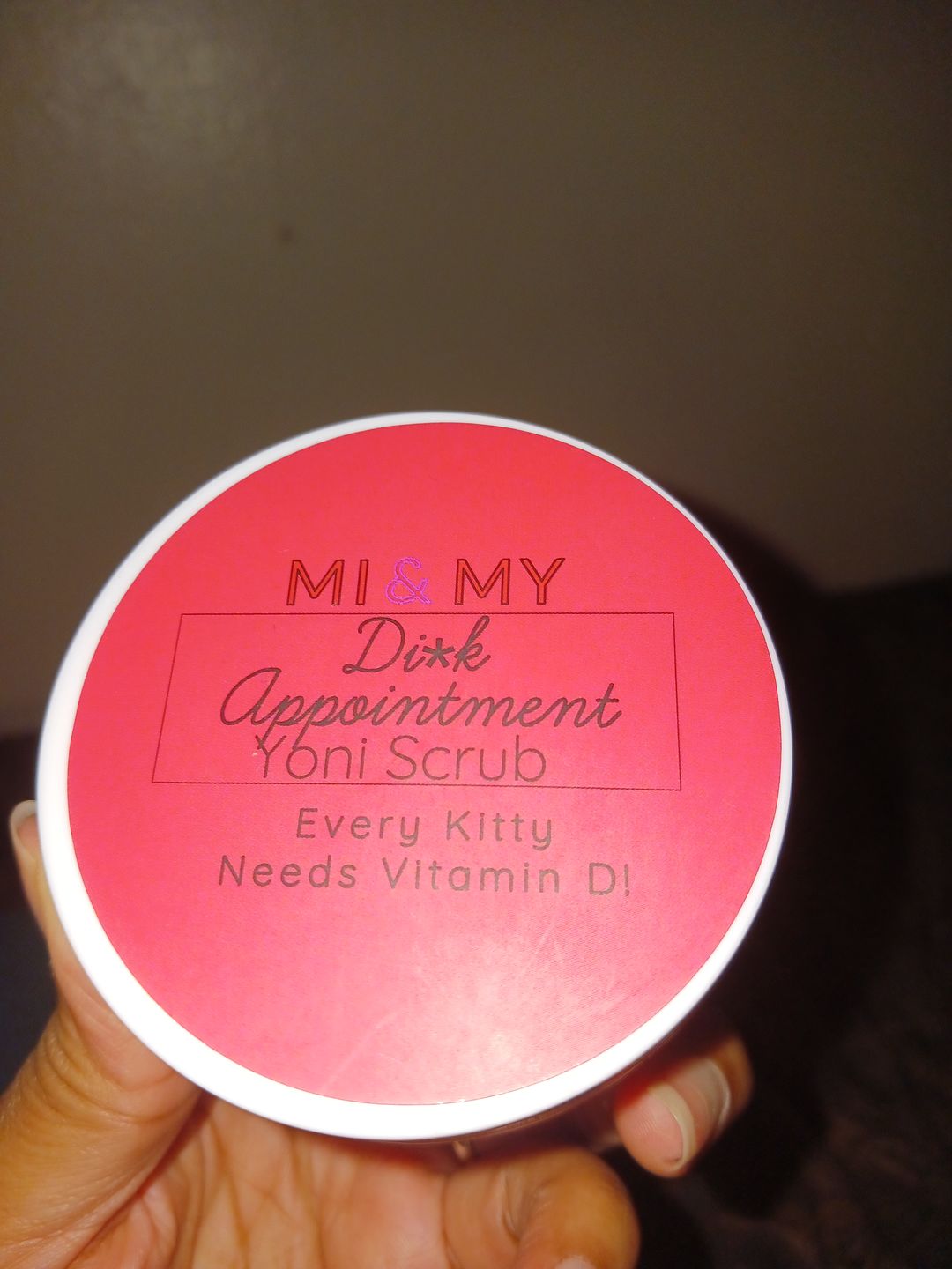 Customer photo review of D!ck Appointment Yoni Scrub