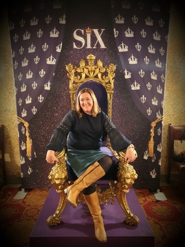 Customer photo review of Molli | Top In Navy With Lace Detail Sleeve