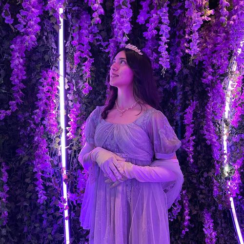 Customer photo review of Bridgerton Inspired Handmade Regency Era Jewelry Pearl Necklace Earrings - Jane Austin Jewelry