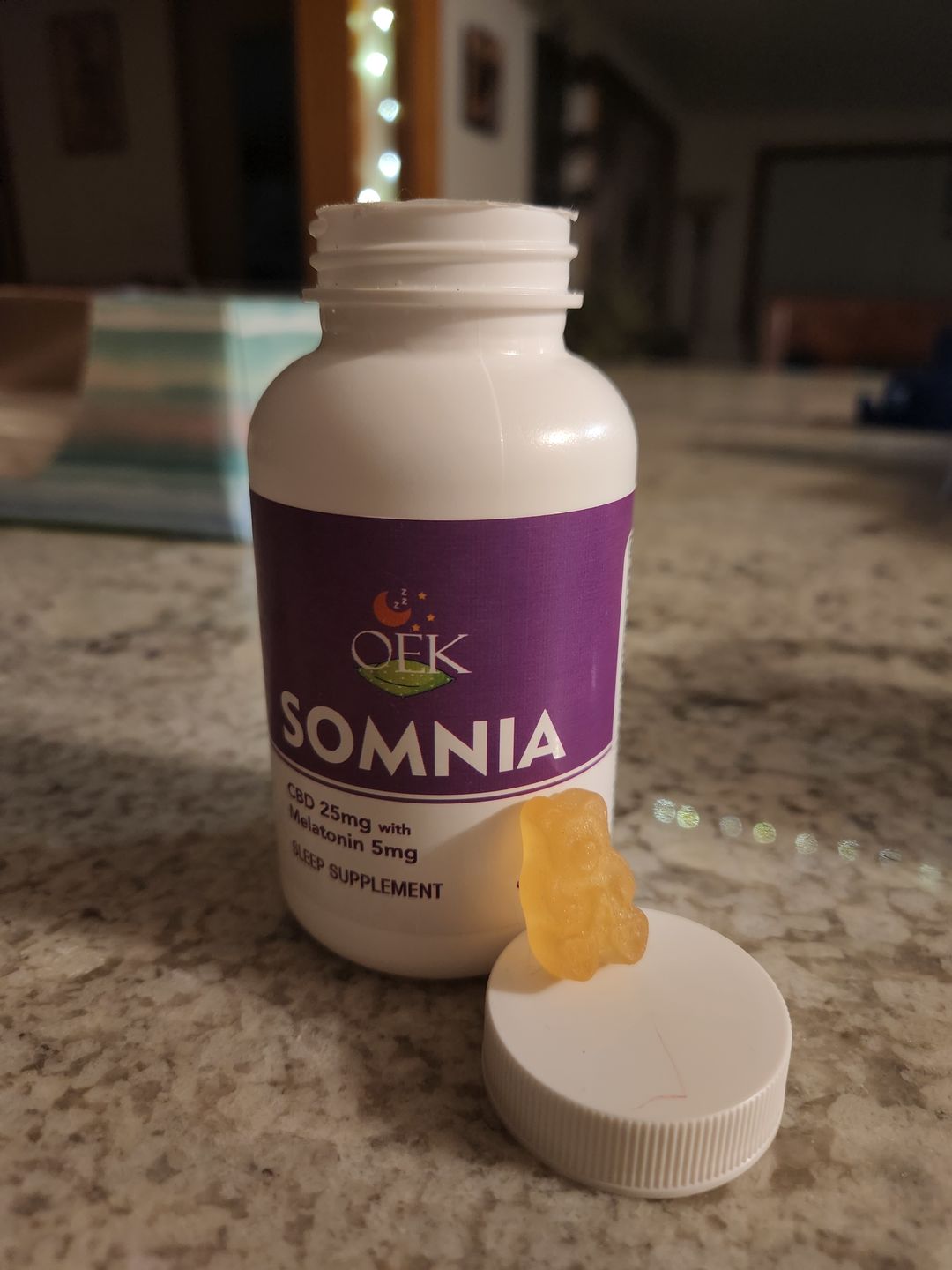 Customer photo review of Somnia Sleep Gummies (2-Pack)