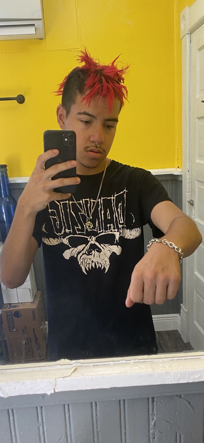 Customer photo review of ANARCHY PENDANT