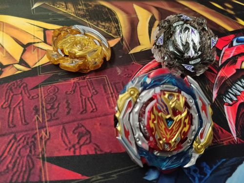 Customer photo review of (Pre-Order - August) Takara Tomy Beyblade Burst B-201 Zest Achilles Remodeling Set.