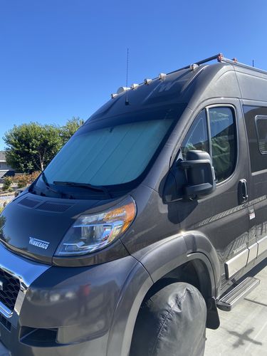Customer photo review of Promaster - Windshield Shade