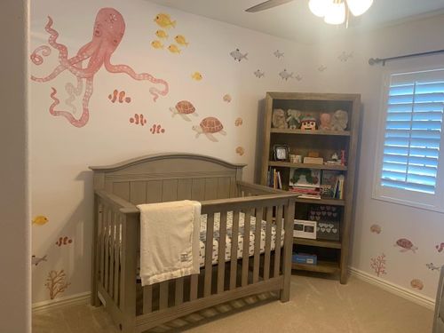 Customer photo review of Octopus & Ocean Friends Decal Set