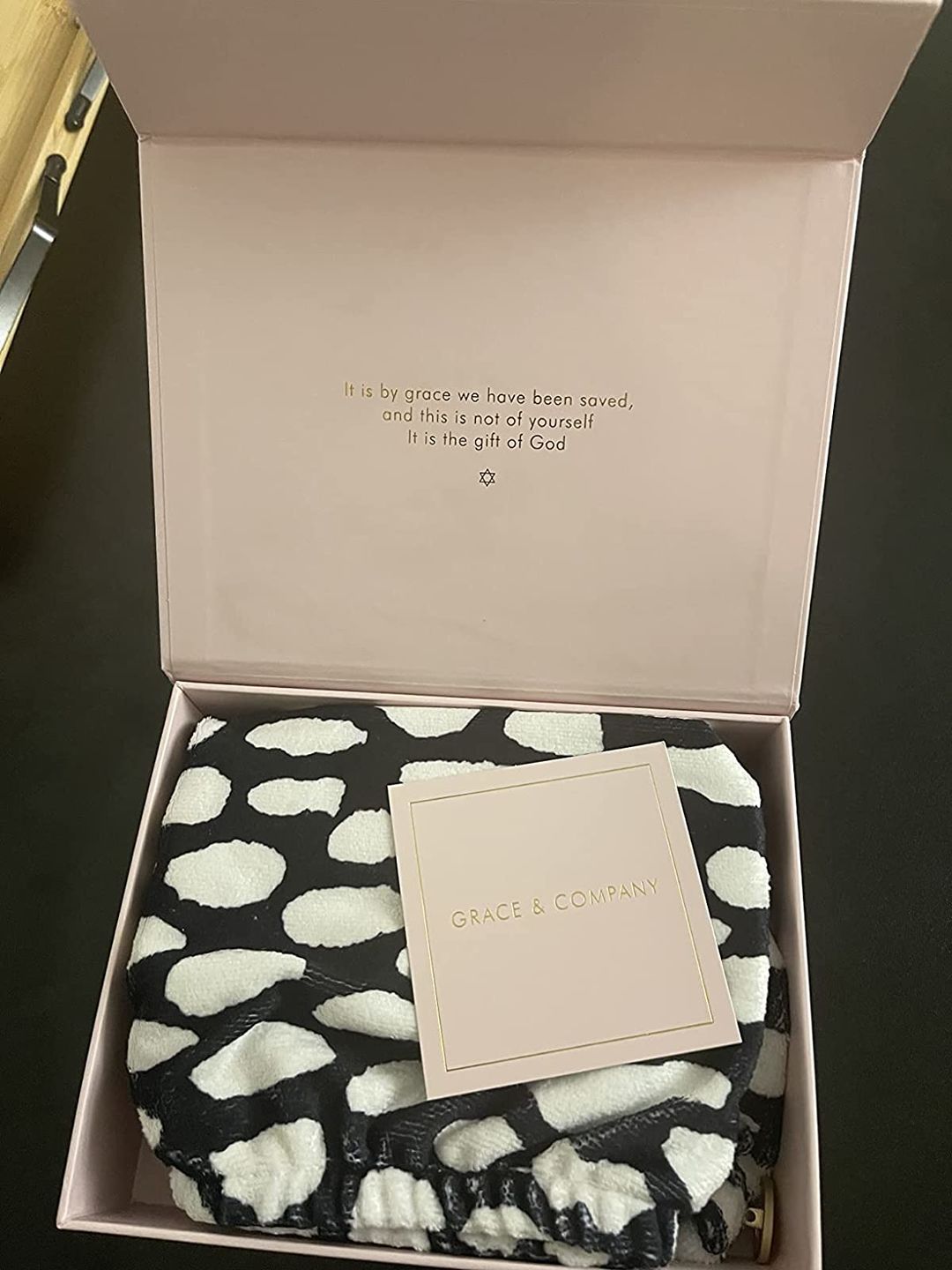 Customer photo review of Casablanca Hair Towel