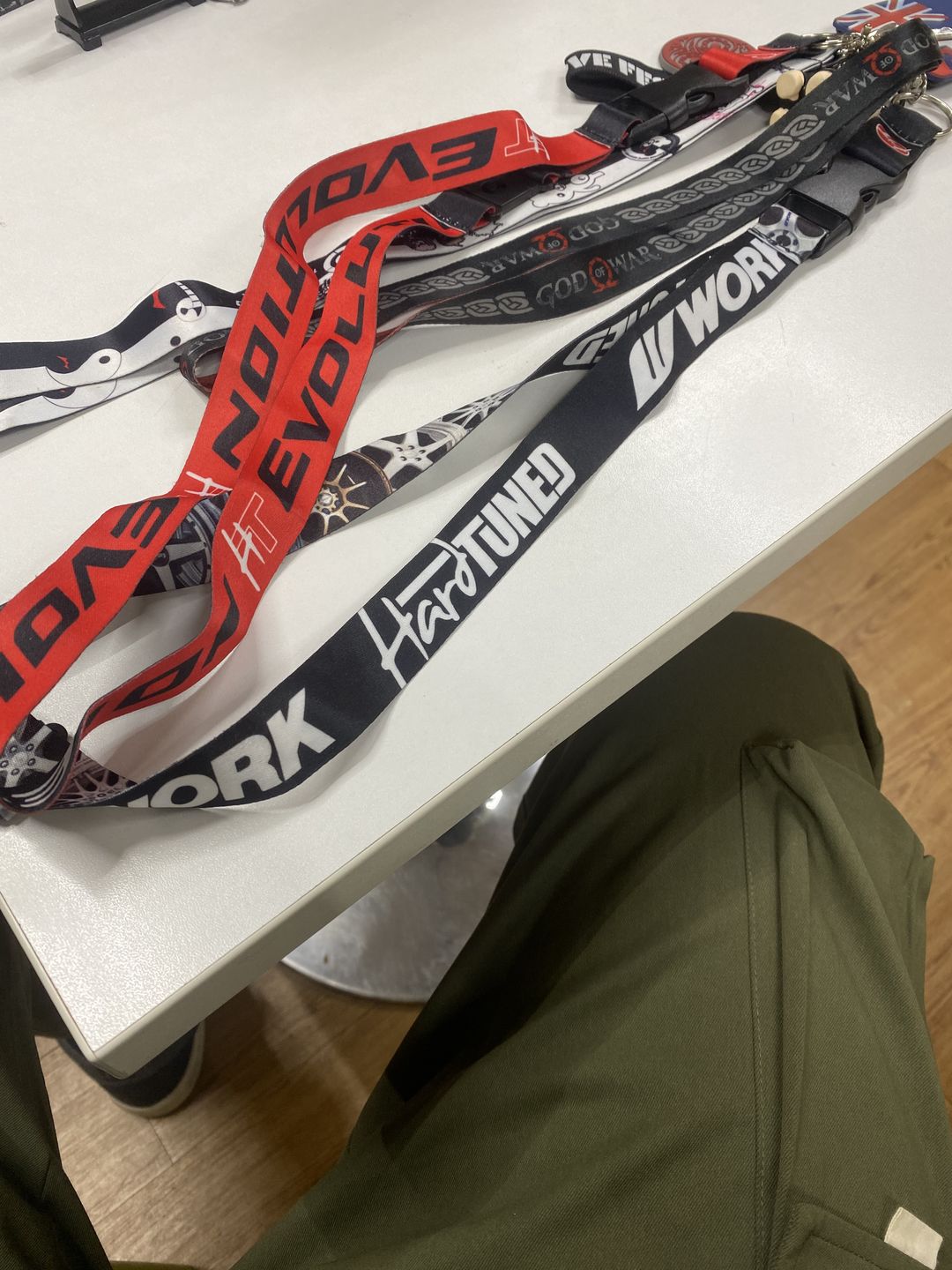 Customer photo review of Work Wheels x Hardtuned Lanyard