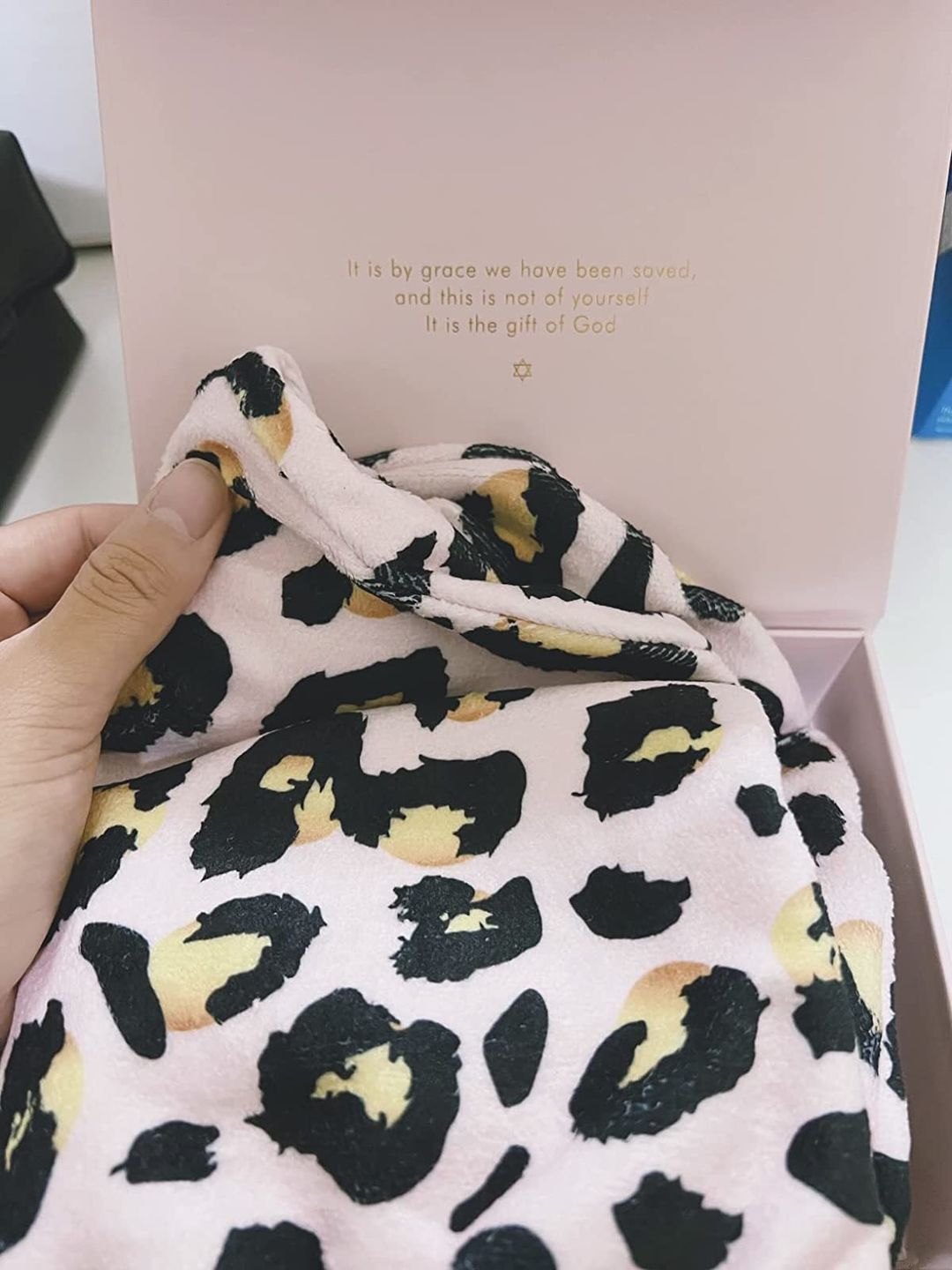 Customer photo review of Lucie Hair Towel