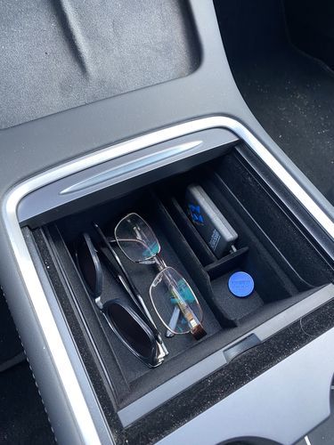 Customer photo review of Console Tray Gen 2