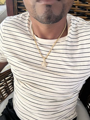 Customer photo review of *NEW* 14K Star CZ  Pendant JTJ™ -