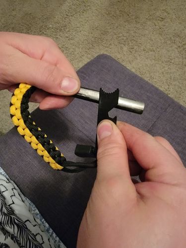 Customer photo review of Black Beards Ferro Rod