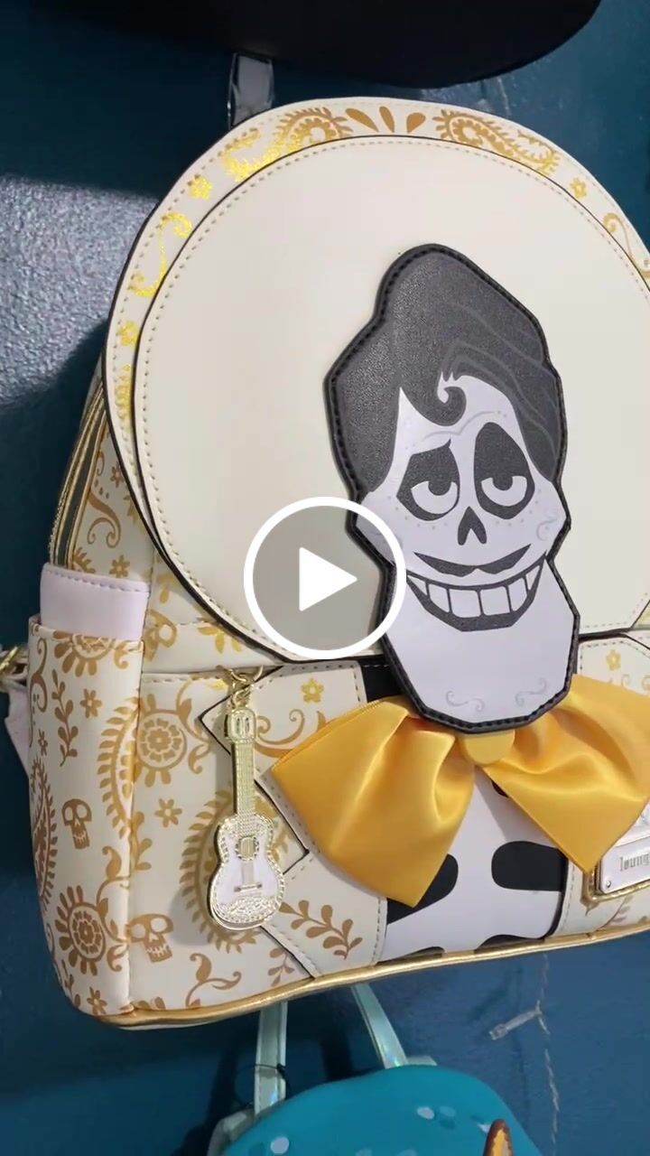 Customer video review of 707 Street Exclusive - Loungefly Disney Pixar Coco Ernesto Cosplay Mini Backpack - December Preorder