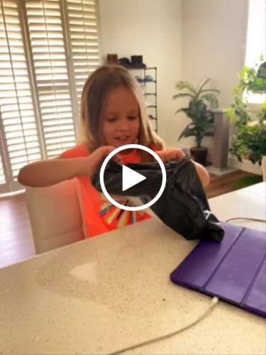 Customer video review of Patriotic Camo Kids and Teens