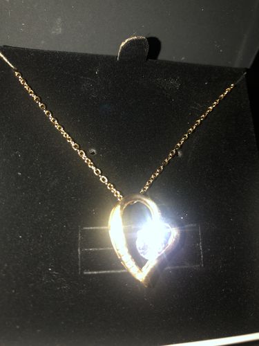 Customer photo review of Collier Amour Éternel - À la femme de ma vie - N'oublie jamais...