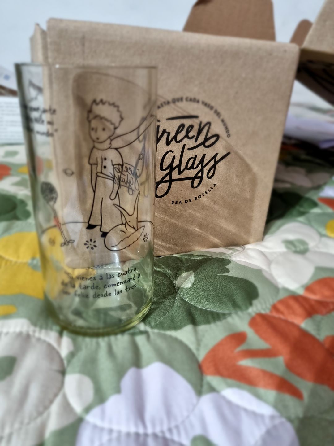 Customer photo review of El Principito Juego de 6 Vasos