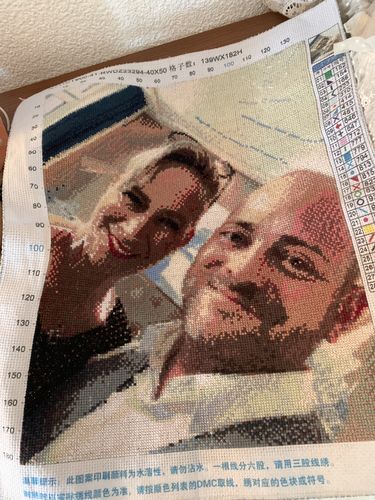 Customer photo review of Kreuzstich - Überraschungsbild