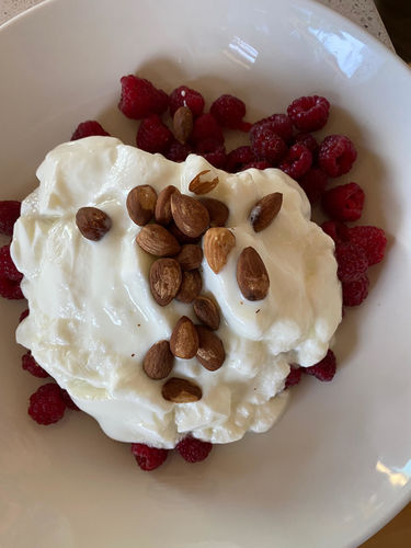 Customer photo review of Organic Roasted Salted Almonds