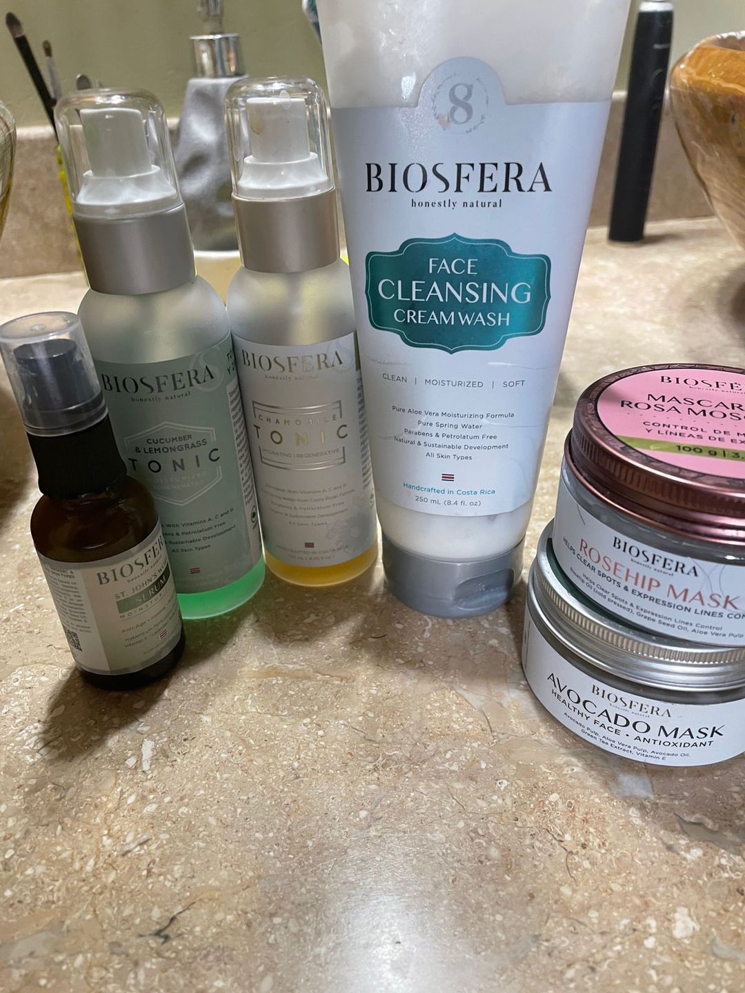 Customer photo review of Face Cleansing Cream Wash