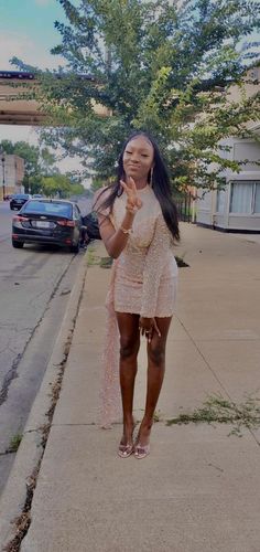 Customer photo review of Sequined Party Cut Out Mini Dress