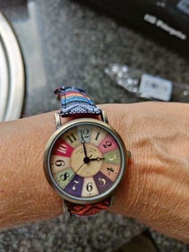 Customer photo review of Rainbow Pattern Watches