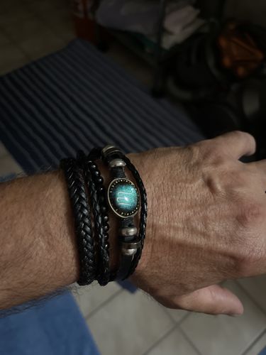 Customer photo review of Sternzeichen Armbänder