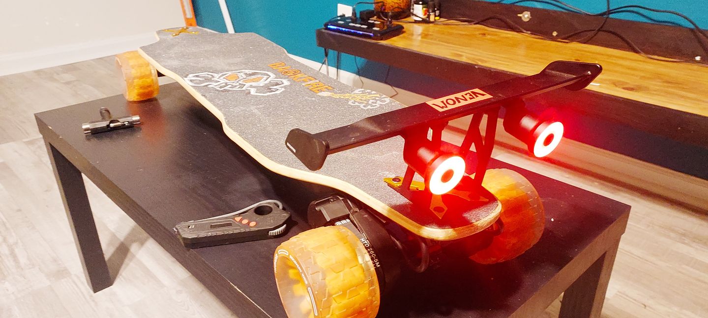 Customer photo review of Spoiler and Tail Light Sets for Backfire Hammer and Ranger