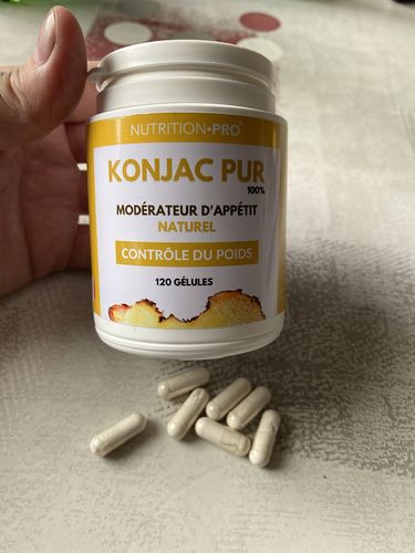 Customer photo review of KONJAC PUR - 120 GÉLULES