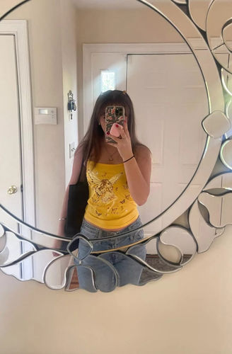 Customer photo review of Fairy Aesthetic Skinny Tank