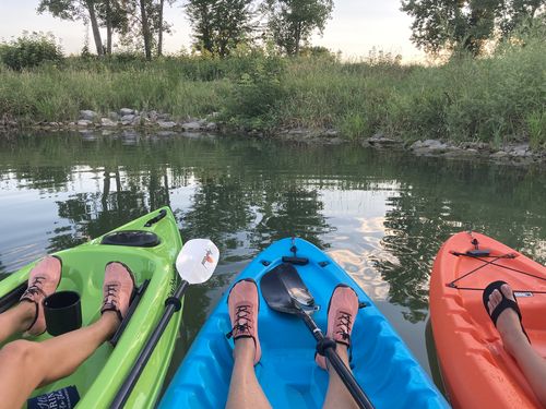 Customer photo review of Hiitave Women's Barefoot Mesh Water Shoes