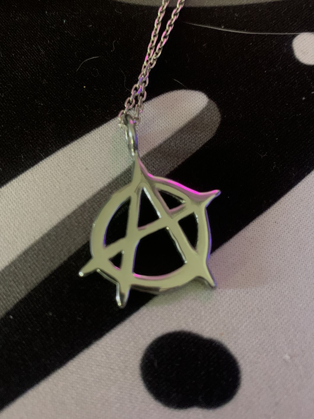 Customer photo review of ANARCHY PENDANT