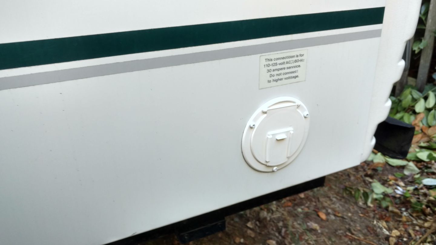 Customer photo review of Power Cord Hatch