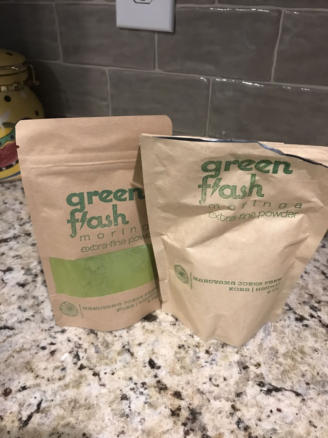 Customer photo review of "Green Flash" Moringa Capsules - 90