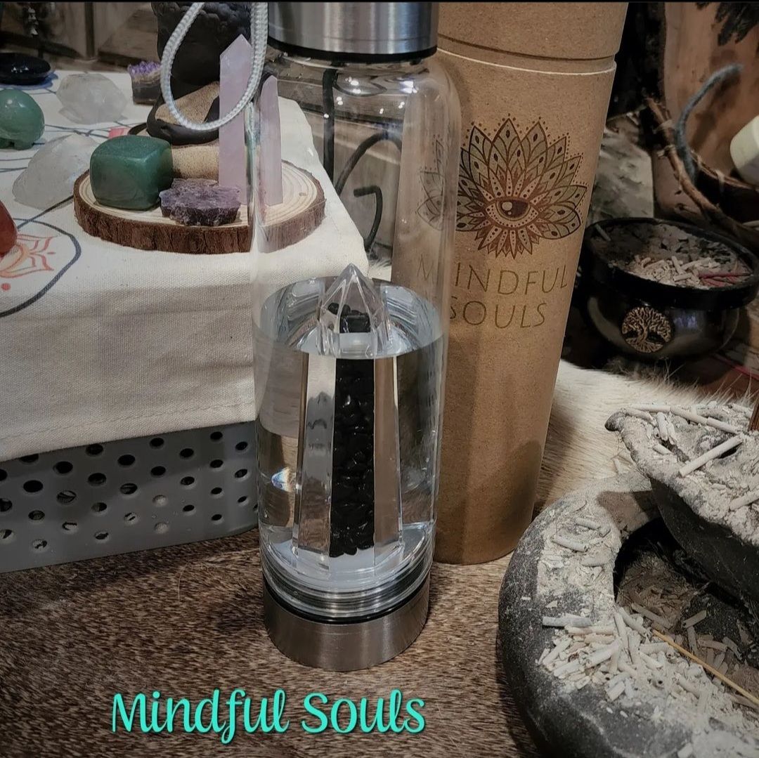 Customer photo review of Crystal Elixir Water Bottle