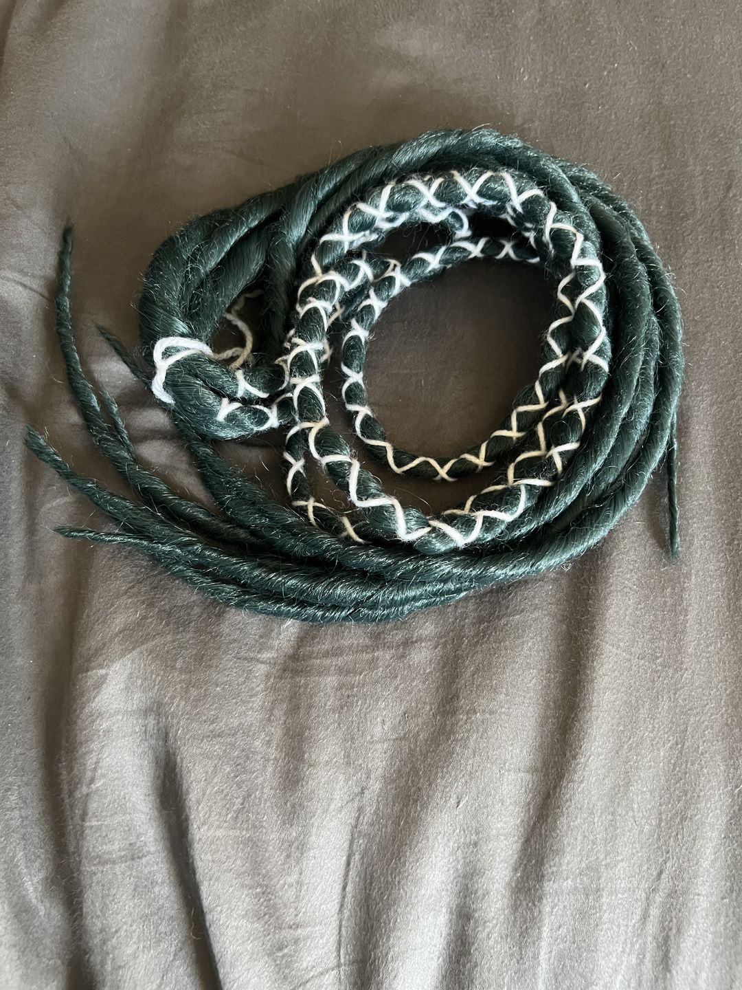 Customer photo review of Peacock  - (1 pack of 5 Dreads)