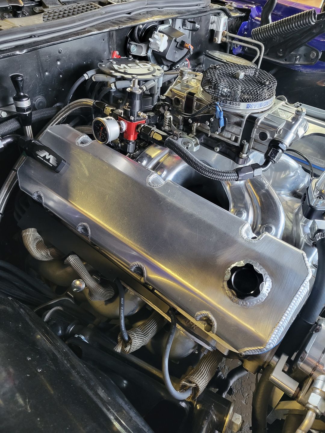 Customer photo review of Replacement Oil Cap for Motion Billet Valve Covers 10-12003BLK-REP