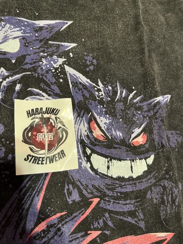 Customer photo review of Harajuku Style Vintage Washed "Ghosts" Tee