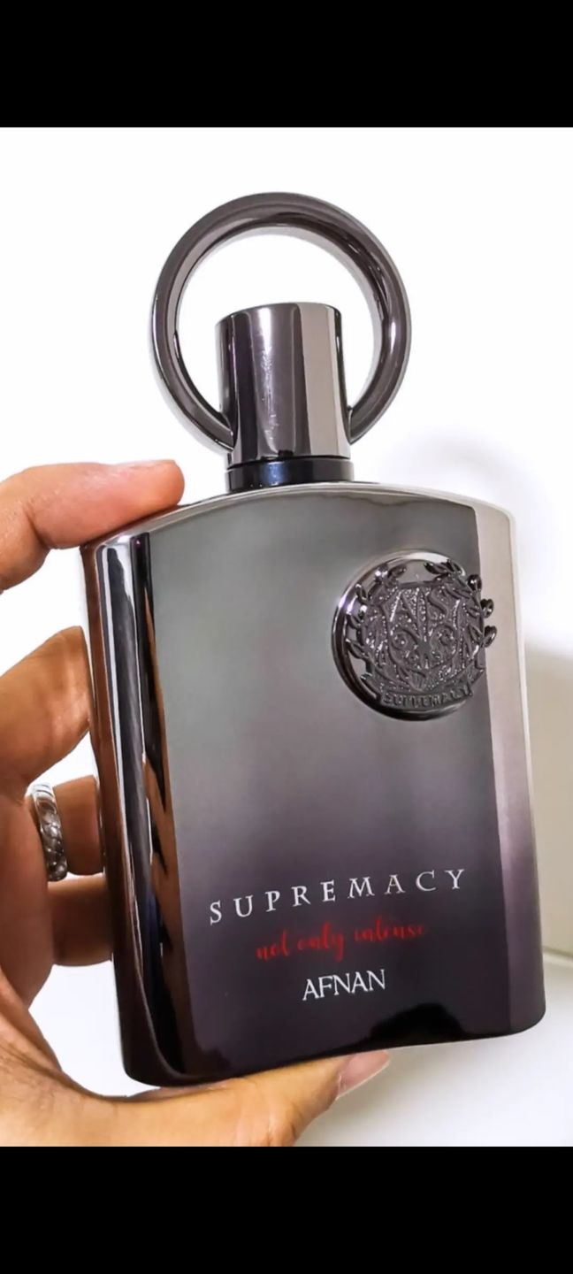 Customer photo review of Afnan Supremacy Not Only Intense Eau De Parfum For Men - 100ml