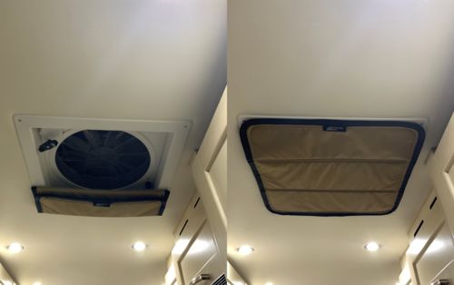 Customer photo review of Roof Vent Fan Insulated Cover